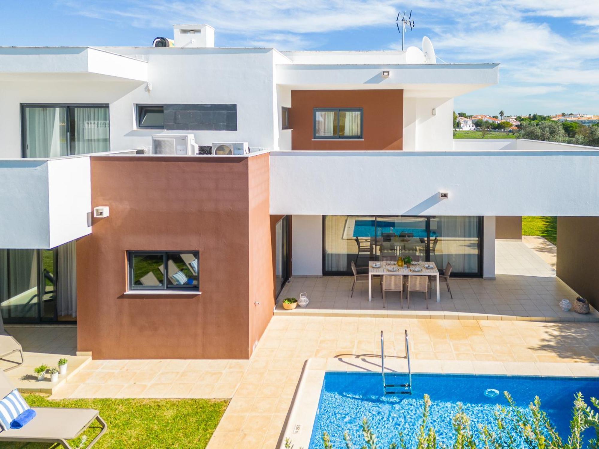 Villas Novochoro - Large Garden- Heatable Pool By Dreamvillas阿尔布费拉 外观 照片